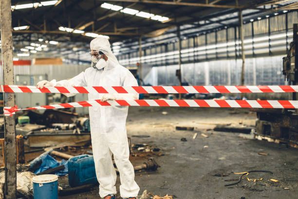 Professional Trauma Scene Cleanup technician working in Aberdeen, IN